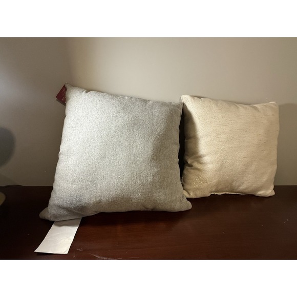 St. Nicholas Square Classic Snowman  & Christmas Tree (2)Throw Pillows 14x14 - Picture 5 of 6